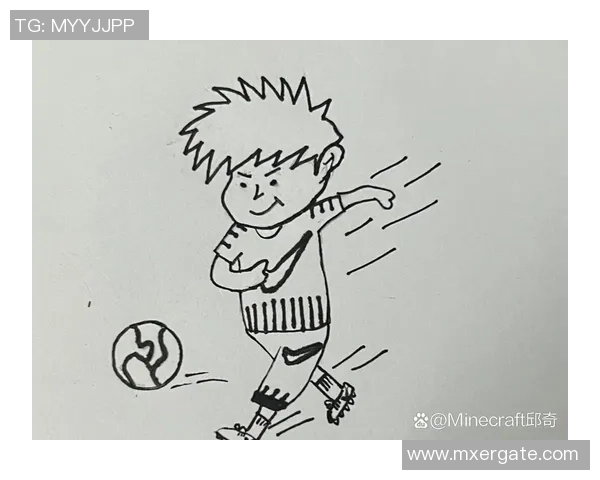 小学生在阳光下踢足球的快乐时光与友谊的图画作品展示